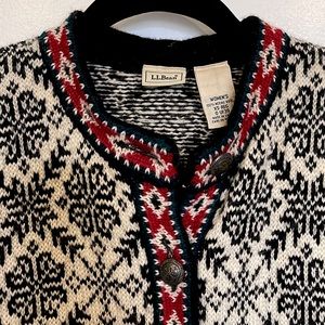 Vintage LL Bean wool sweater